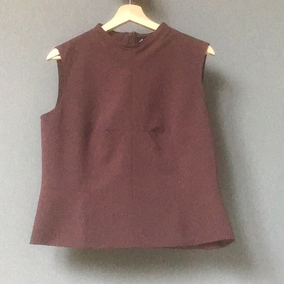 Sandra Angelozzi Femmes Carriere Three-piece suit, mauve/plum color, size 10-12. - Picture 5 of 10